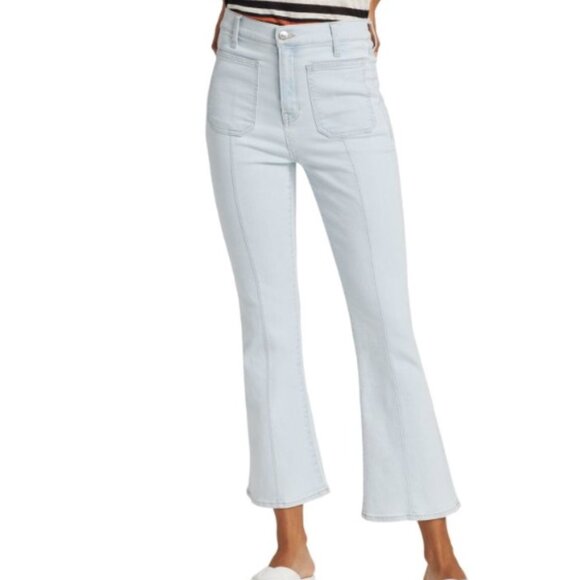 NWT Veronica Beard Carson Ankle Flare Jeans - Aspen Wash - Picture 1 of 16